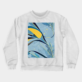 Chromatic Botanic Abstraction #89 Crewneck Sweatshirt